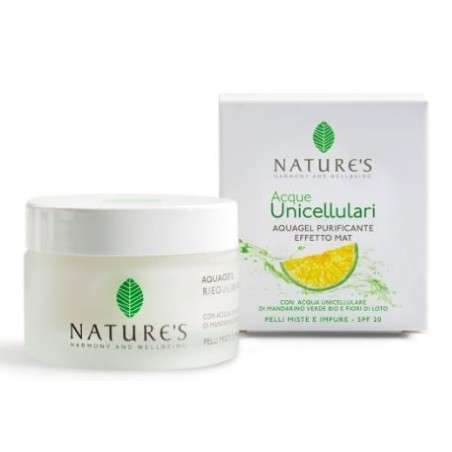 Nature's Acquagel Effetto Mat SPF 20 idratazione profonda