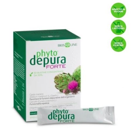 Biosline Integratore PhytoDepura Forte Bustine Depurativo