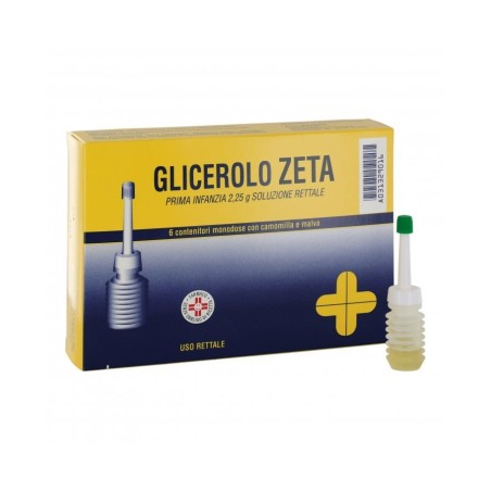 Glicerolo Zeta Prima Infanzia 2,25 g Soluzione Rettale