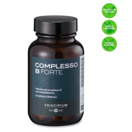 Biosline Integratore Principium Complesso B Forte a base di Vitamine del gruppo B