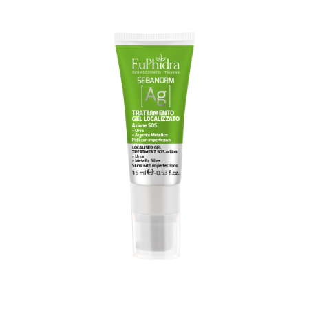 Euphidra gel localizzato con urea e argento