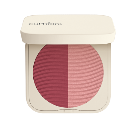 Euphidra blush duo, blusch in due colori, tonalità 01