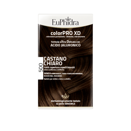 Euphidra ColorPro XD500 castano chiaro tintura capelli extra delicata