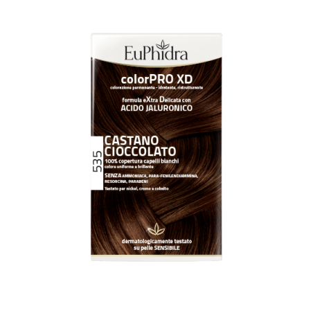 Euphidra ColorPro XD535 castano cioccolato tintura capelli extra delicata