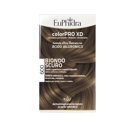 Euphidra ColorPro XD 600 biondo scuro tintura capelli extra delicata
