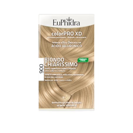 Euphidra ColorPro XD 900 biondo chiarissimo tintura per capelli extra delicato