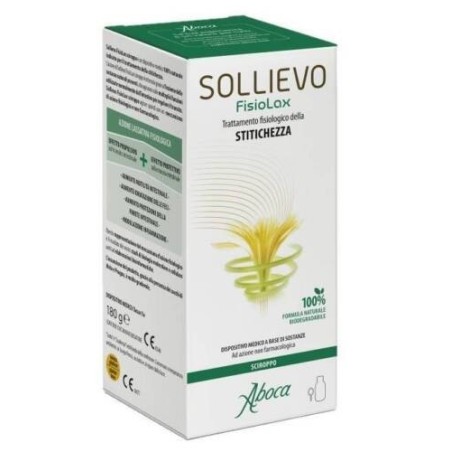 Aboca Sollievo Fisiolax Sciroppo stitichezza 180g