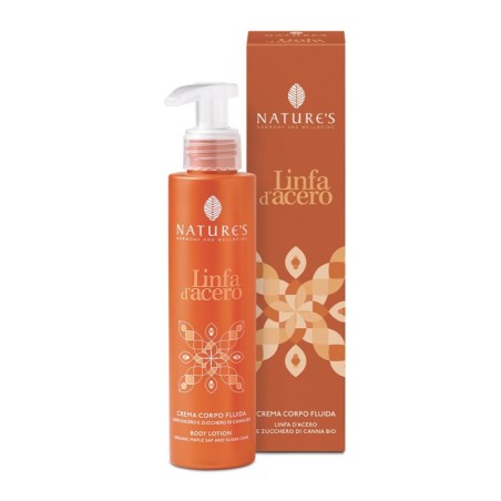 Linfa d'acero crema corpo fluida 150 ml-Nature's