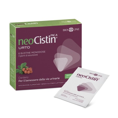 Biosline Integratore NeoCistin PAC-A Urto disturbi acuti vie urinarie