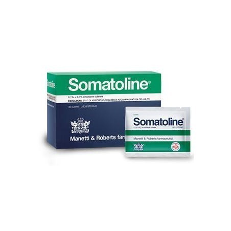 Somatoline 30 bustine emulsione cutanea 0,1% + 0,3%