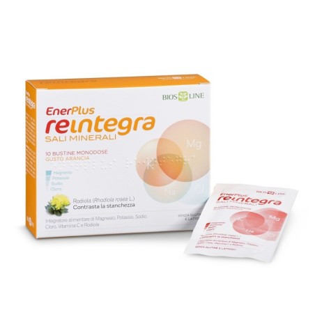 Biosline Integratore EnerPlus Reintegra Sali Minerali senza glutine, senza lattosio