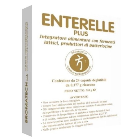 Bromatech Enterelle Plus Integratore Probiotico confezione doppia
