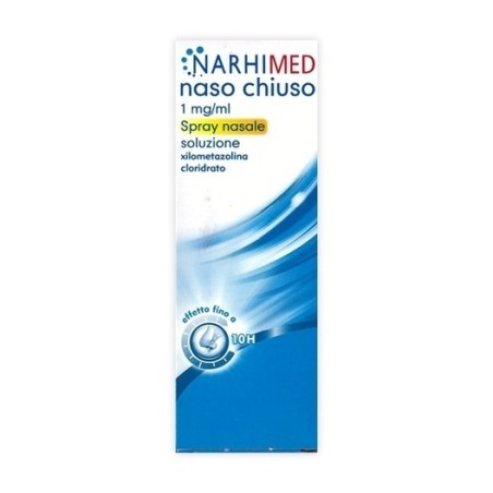 Narhimed Naso Chiuso Spray Nasale 10 ml- xilometazolina cloridrato