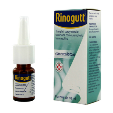 Rinogutt Spray Nasale Eucalipto 1mg/ml Tramazolina 10 ml