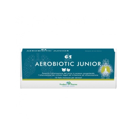 Gse aerobiotic junior10 fiale monouso per aerosol