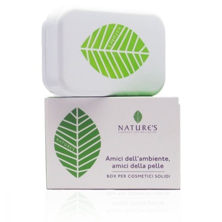 Nature's: Scatola Porta Cosmetici Solido in Alluminio