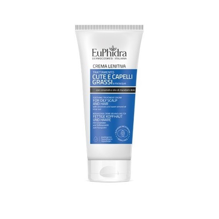 Euphidra Crema Lenitiva Cute e Capelli Grassi 200 ml
