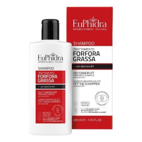 Zeta Farmaceutici Euphidra Shampoo Forfora Grassa con vitamina B3