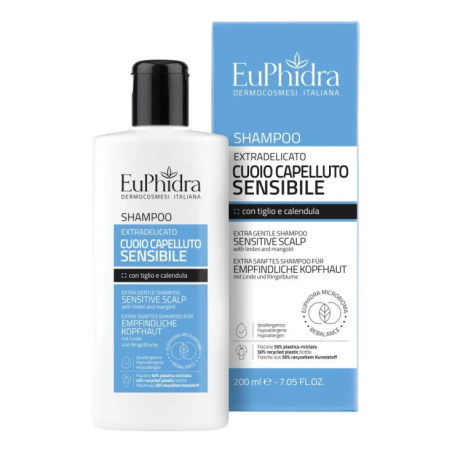 Euphidra shampoo extra delicato per cuoio capelluto sensibile-Parafarmonline