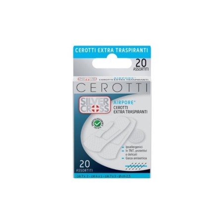 Cerotti Airpore 20 Pezzi Assortiti-SilverCross