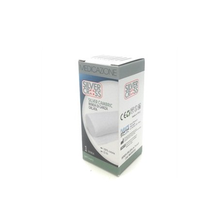 Medicazone Benda di Garza Orlata cm 7 x m 5-SilverCross