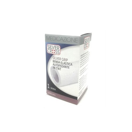 Benda Elastica Autofissante in TNT cm 8 x m 4-SilverCross