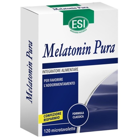 Melatonin Pura 120 microtavolette-Integratore a base di Melatonina 1 mg