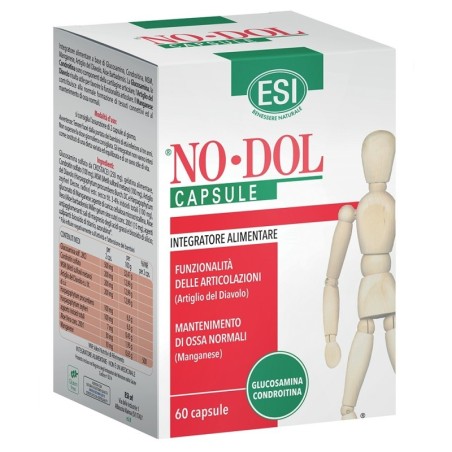 ESI No-Dol 60 Capsule integratore per funzionalità articolazione e ossa più forti