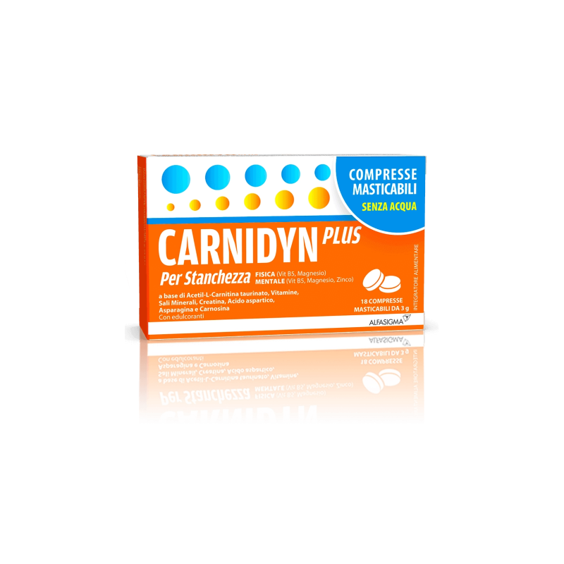 Carnidyn Plus 18 compresse masticabili