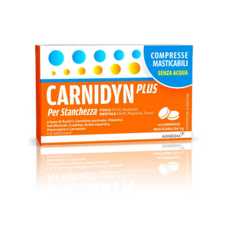 Carnidyn Plus 18 compresse masticabili