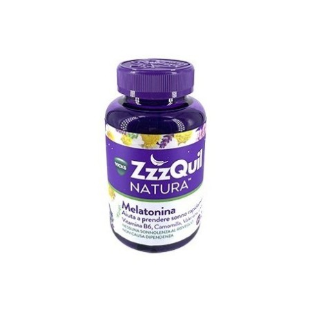 Vicks ZzzQuil Natura 60 Pastiglie Gommose-sonno