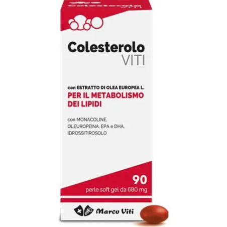 Colesterolo Viti 90 Perle Soft Gel da 680mg-Parafarmonline