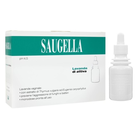 Saugella Lavanda Attiva 4 Flaconi da 140 ml