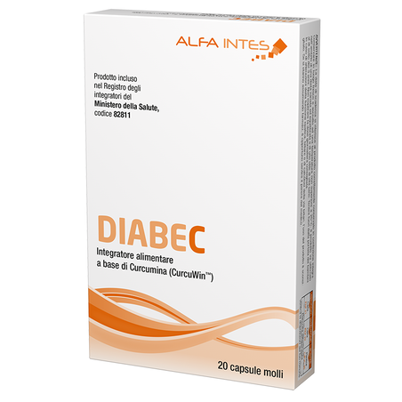 DIABEC Integratore Alimentare 20 Capsule Molli per il benessere della vista