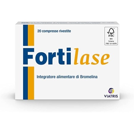 FORTILASE 20 Compresse con Bromelina-Parafarmonline