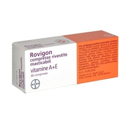 Rovigon 30 Compresse Rivestite Masticabili-Parafarmonline