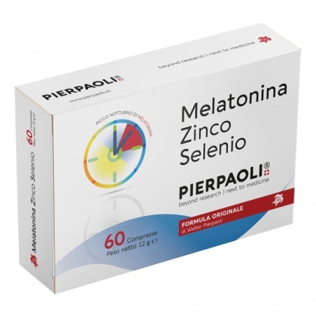 Melatonina Zinco Selenio 60 Compresse Pierpaoli-Parafarmonline