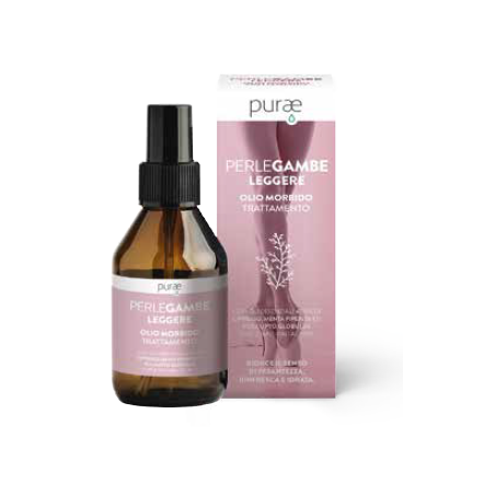 Purae Trattamento Gambe Leggere - Olio Morbido 100ml