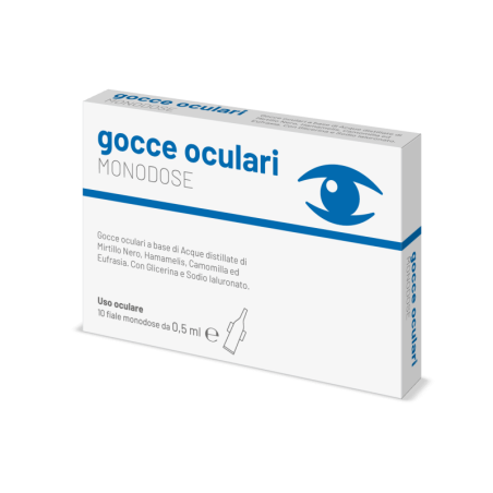 Gocce Oculari Monodose 10 fiale Nutrileya