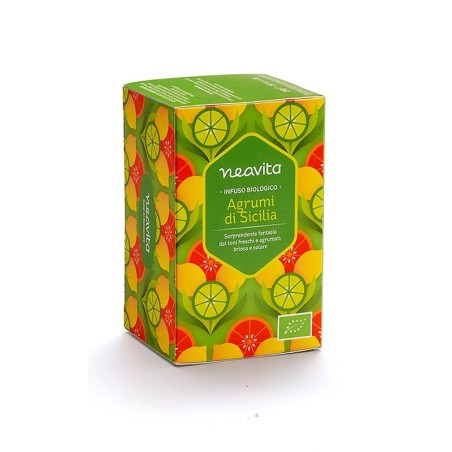 Infuso Biologico Agrumi di Sicilia 15 Filtri-Neavita
