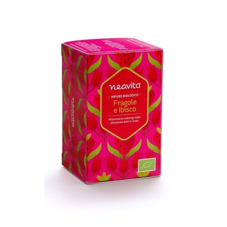Tisana Bio Fragole e Ibisco 15 Filtri-Neavita