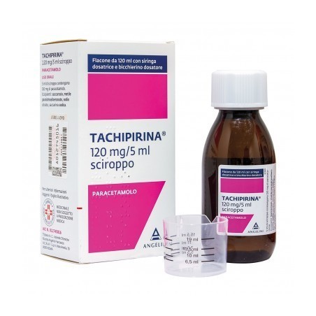 Angelini-Tachipirina 120mg/5ml sciroppo 120ml