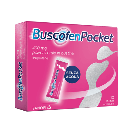 BuscofenPocket 400 mg bustine orosolubili