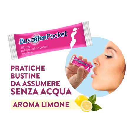 BuscofenPocket 400 mg bustine orosolubili