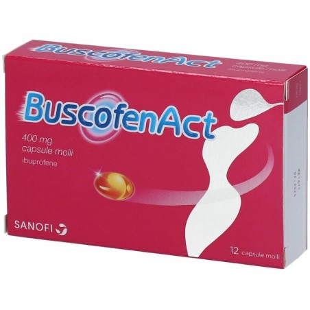 BuscofenAct in Capsule - Analgesico per Dolori da Ciclo