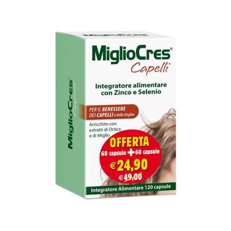 Migliocres integratore capelli 60+60 capsule