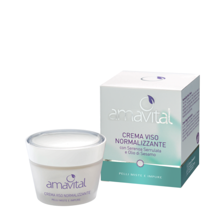 Amavital Crema Viso Normalizzante Pelli Miste e Impure 50 ml