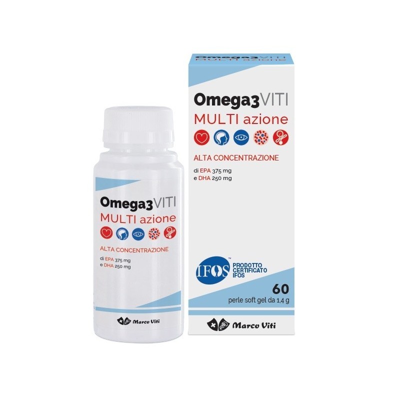 Omega 3 Viti Multi Azione 60 Perle-Parafarmonline