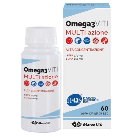 Omega 3 Viti Multi Azione 60 Perle-Parafarmonline