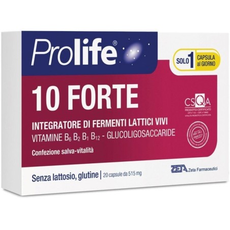Prolife 10 Forte Fermenti Lattici 20 Capsule
